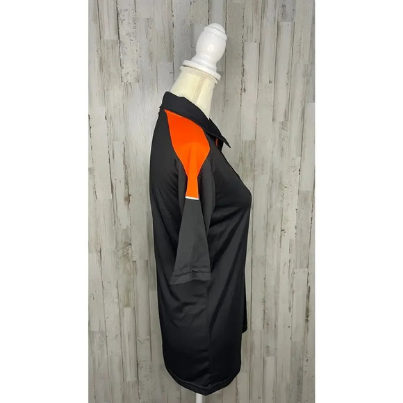 NWT MLB Baltimore Orioles Men's Polo Shirt Black Size Small Short Sleeve - Picture 3 of 6